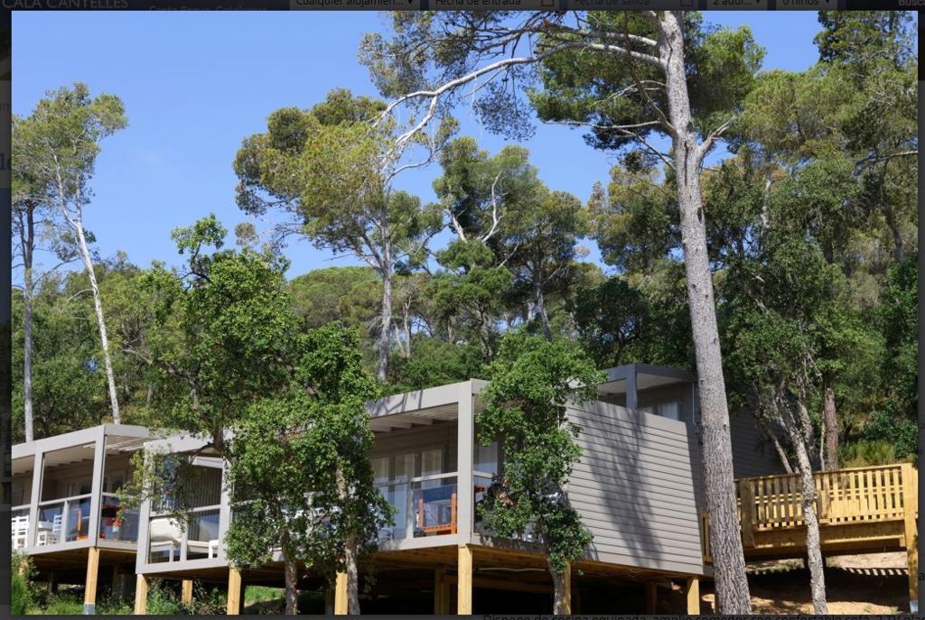 Camping Senia Cala Canyelles Hotel Lloret de Mar Exterior photo